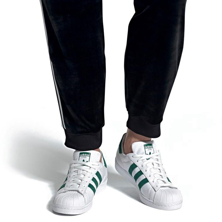 adidas Superstar 'White Collegiate Green' Men's EE4473