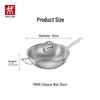 Wok din Oțel Inoxidabil Prime cu 5 Straturi