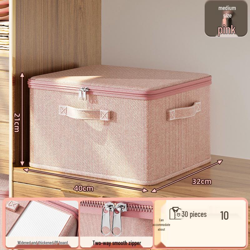 Large Capacity Lockable Storage Box for Clothes and Documents