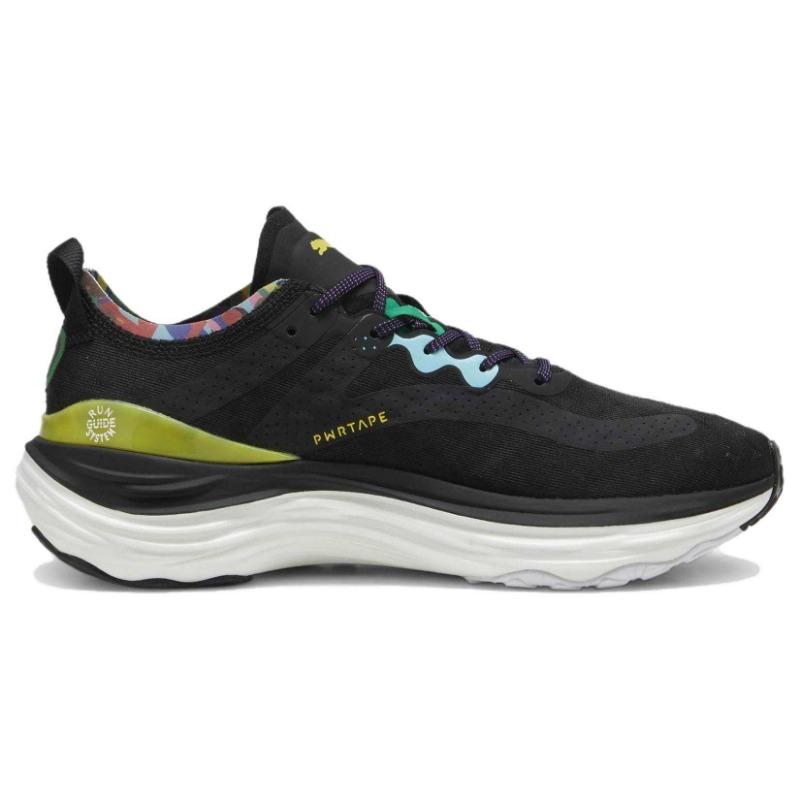 PUMA ForeverRUN Men Low-top Non-slip Running Shoes Black 380099-02