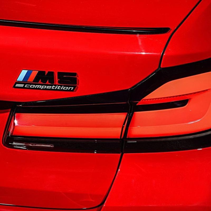 BBIW3 For BMW Thunder Edition M1 M2 M3 M4 M5 M6 M7 M8 X3M X4M X5M X6M 3D Car Body Side ABS Badge Emblem Body Rear Trunk Decor Stickers