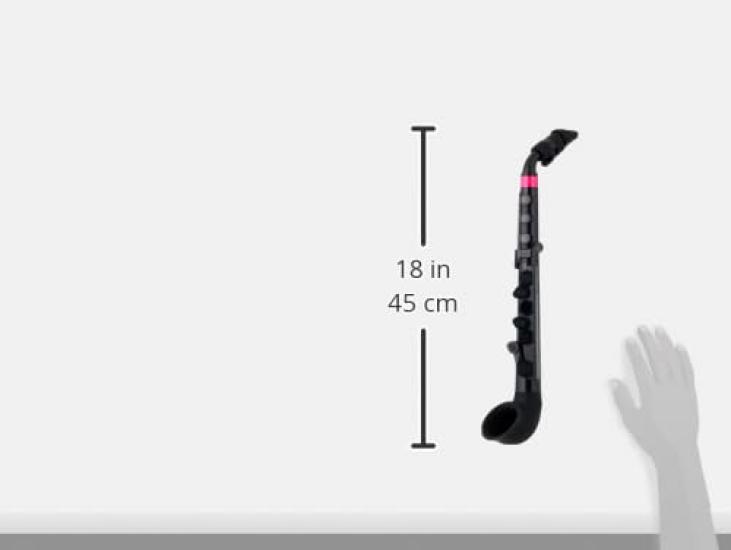 NUVO Plastic Wind Instrument Saxophone C Key jSax Jay Sax N520JBPK Dedicated Hard 2.0 Black/Pink [With Case] [ ]