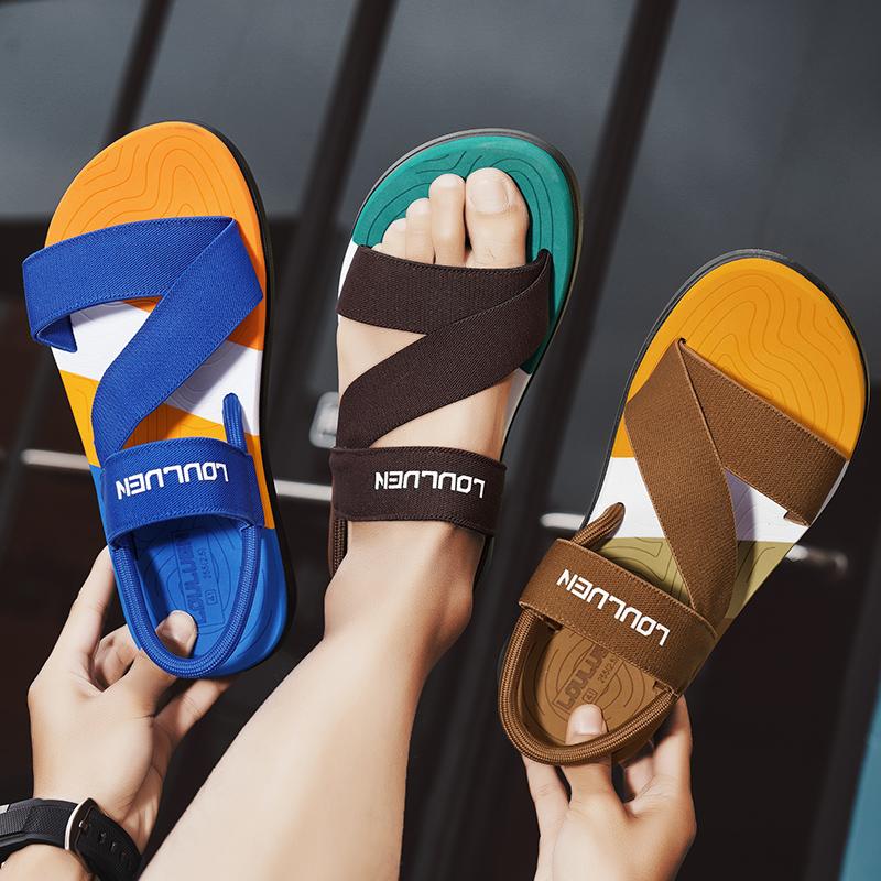 Sale Summer Wear-Resistant Sandals, Versatile, Casual and Fashionable Outdoor Beach Shoes, Simple Sports Shoes for Men