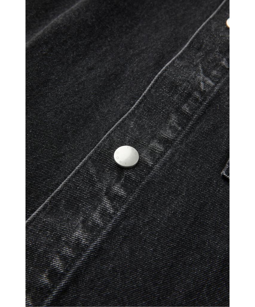 Iro Chen Faded Denim Work Jacket Irjcs26028Bkx