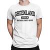 Greenland Is Not For Sale T Shirt for Men Pure Cotton Humorous T-Shirts O Neck Tees Short Sleeve Clothes Graphic Printed - M...