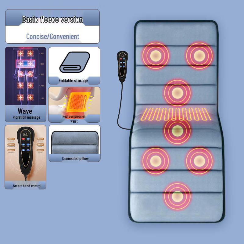 LISM Smart Neck and Lumbar Massage Pad