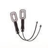 2Pcs Bicycle Turn Signal Horn Taillight 36V/48V/60V/72V Bike Light Warning Lamp For Electric Throttle Motorcycle Scooter Parts