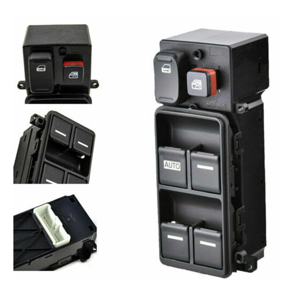 Auto Electric Power Window Door Control Lifter Switch Glass Elevator Push Button Compatible for 35750-SDA-H12 2003-2008