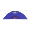 STONE ISLAND Short-Sleeve T-Shirt Bright Blue Men Tops 76152NS96-V0022