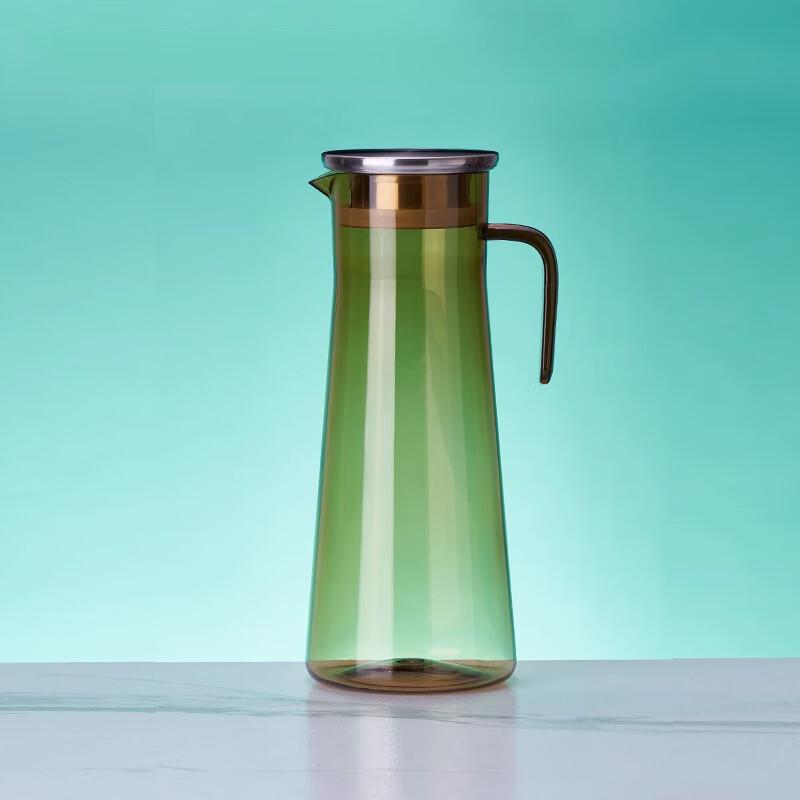 Bieying 1.5L Acrylic Pitcher with Stainless Steel Lid