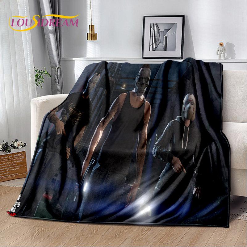 Grand Theft Auto GTA Game Gamer Soft Plush Blanket,Flannel Blanket Throw Blanket for Living Room Bedroom Bed Sofa Picnic Cover