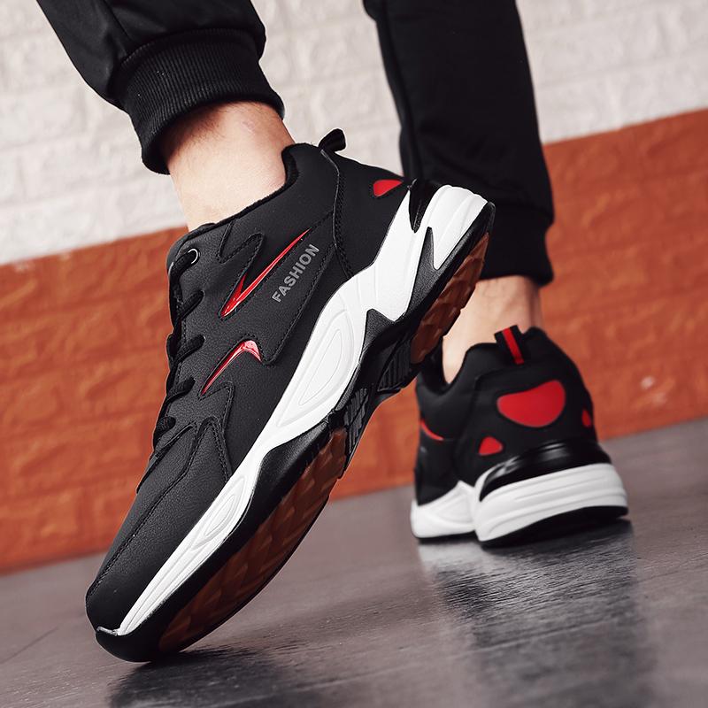 Мужские зимние ботинки Мужские зимние ботинки Зимние теплые кожаные водонепроницаемые — фото 8