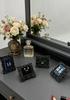 Victorian Style Black & Gold Frame Earrings, Ring, and Jewelry Holder Display