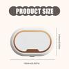 Ultrasonics Contact Lens Cleaning Machine Portable Contact Lens Cleaner with Mirror Tweezer,Contact Lens Care Solution