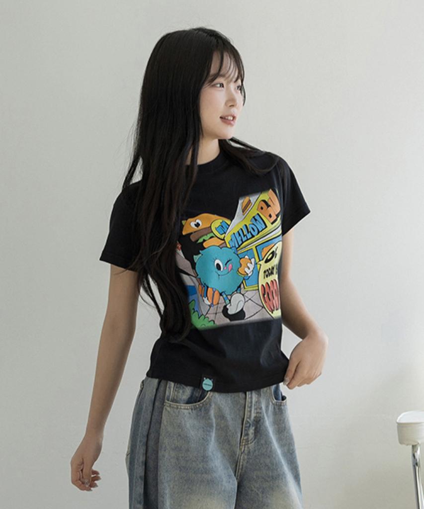Ejeuaiwon Good Day Slim Fit Short Sleeve T-Shirt