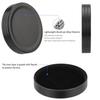 Haoge Metal Lens Cap for Fujifilm Instax Mini Evo Film Photo Camera Accessories Lens Black Cover,