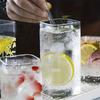 6pcs Drinking Glasses 15oz Thin Square Elegant Bar Glassware For Water Juice Beer Cocktails And Mixed Drinks Lead-Free Glass Glass Drink Tumblers