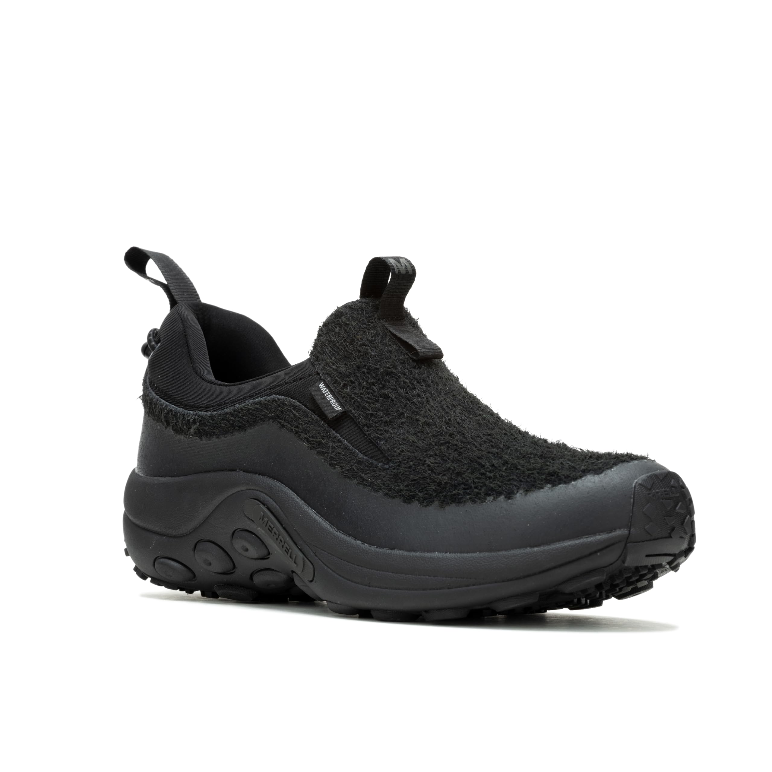 

Merrell Jungle Moc Evo Winter Waterproof Walking Size 2E Men s Shoes, Black/Black, 26.5 cm,