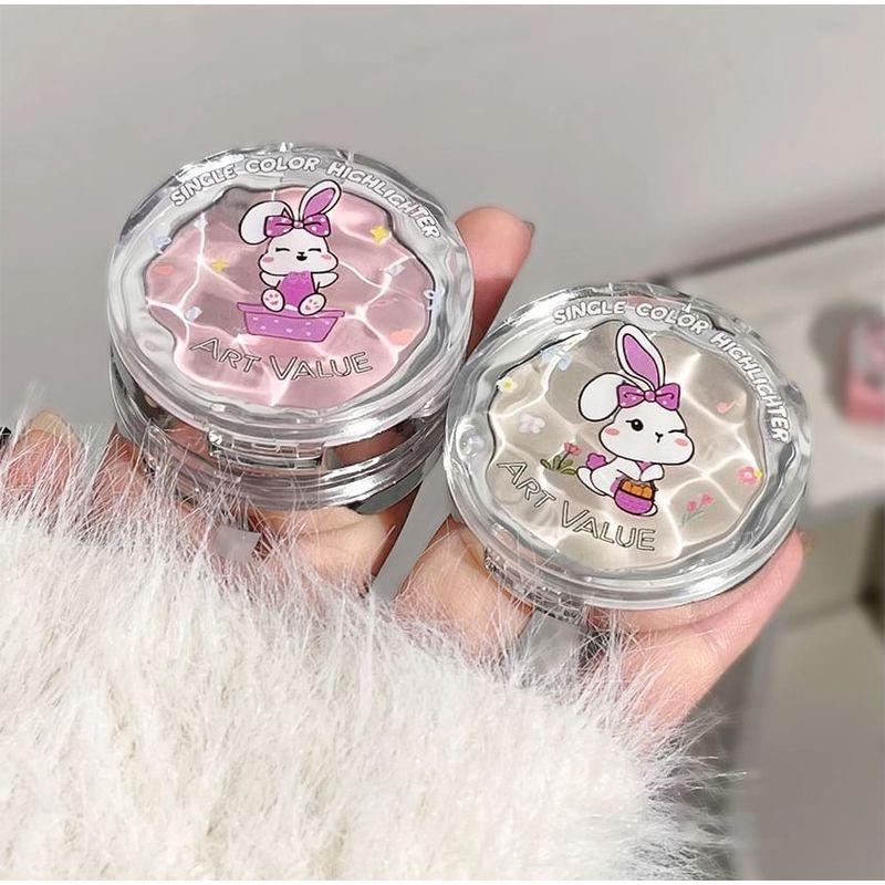 Art Value - Water Ripple Pink Bunny Highlighter - 3 Colors