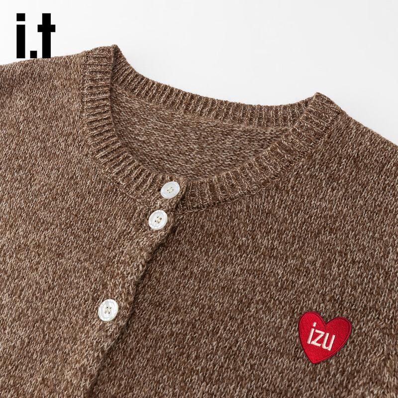 Izzue IT Women's Button-Down Knit Cardigan Sweater