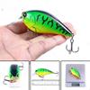 1pcs 8.5cm 15g Rattling Shallow Diving Crankbait Artificial Wobbler for Bass Pike Hard Bait Fishing Lure Tackle Baits 6 Colors