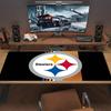 Pittsburgh Steelers2 Print  Cushion Non-slip Laptop Tablet Big Mousepad XXL Mat Mini PC Playmat With Lock edge