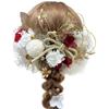 Hair Accessories for Coming-of-Age Ceremony, Pre-wedding Photoshoot, Chrysanthemum, Rose, Hydrangea, Skeleton Leaf, Eucalyptus, Graduation Ceremony,