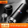 BAFM6 Car Sticker 1pc For BMW Performance M Thermos Bottle Smart Cup With Temperature Display 304 Stainless Steel Vacuum Insulated Int