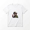 Cooles Affen-Grafik-T-Shirt - Retro Sommer Streetwear Tee