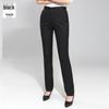 Women's Slim-Fit Trousers, Mid-Waist, Men's Straight-Leg Pants, Versatile Business and Professional Wear