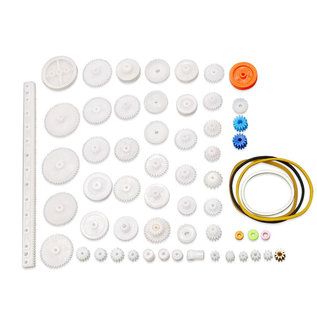 DC Motor Kits With Accessories For DIY Science Projects Including Battery Holder Switch Propeller And Plastic Gears