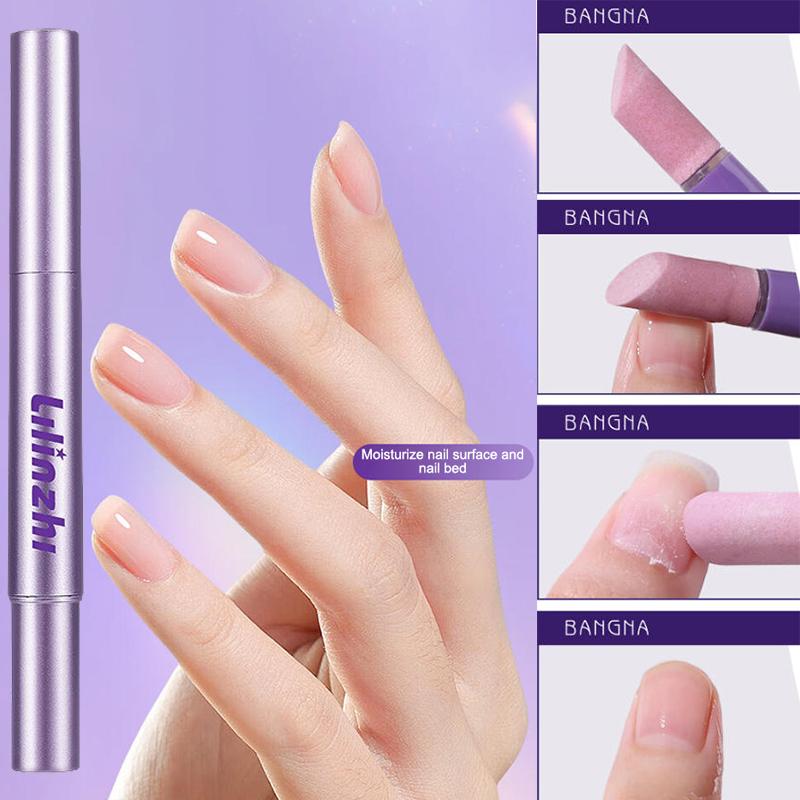 3 In 1 3Ml Essence Nail Cuticle Oil Pen Moisturizes Hangnails Dry Nail Cuticle Remover Pen File Nails Sanding Sticks Fragrant