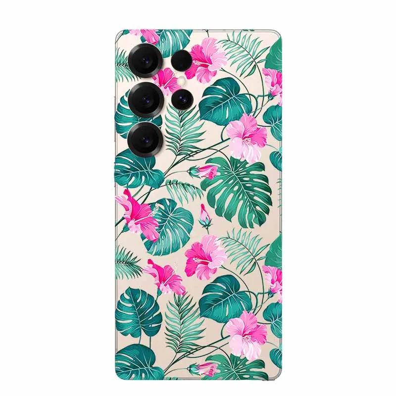 Clear Case For Samsung S25 Ultra 5G Case Clear Back Cover Animal Painting Soft Bumper For Galaxy S25Ultra Transparent Soft Funda