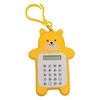 Pocket Calculator Fast Response Portable Counting LED Large Screen Cartoon Cute Bear Fashion 8-Digit Mini Calculator for School