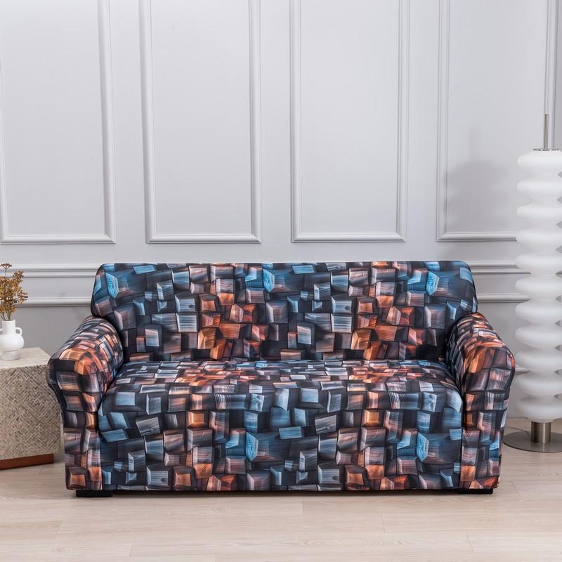 Geometric Sofa Cover Elastic Stretch Modern Chair Couch Cover Sofa Covers For Living Room Furniture Protector 1/2/3/4 Seater