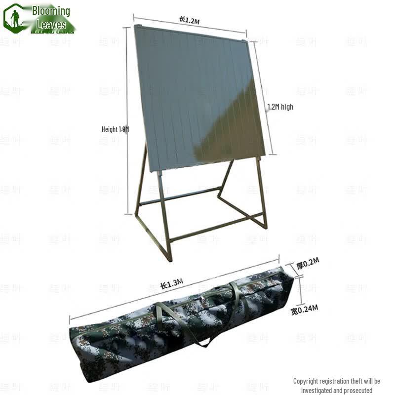 Bloom Leaf Field Magnetic Map Board with Stand