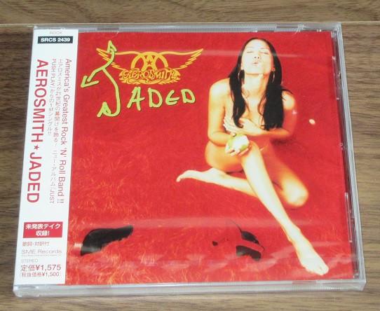 

CD AEROSMITH - Jaded SRCS2439PROMO SME Records 2001 Japan Rock Used