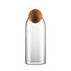 Xibi Transparent Glass Storage Jar for Coffee Beans and Grains