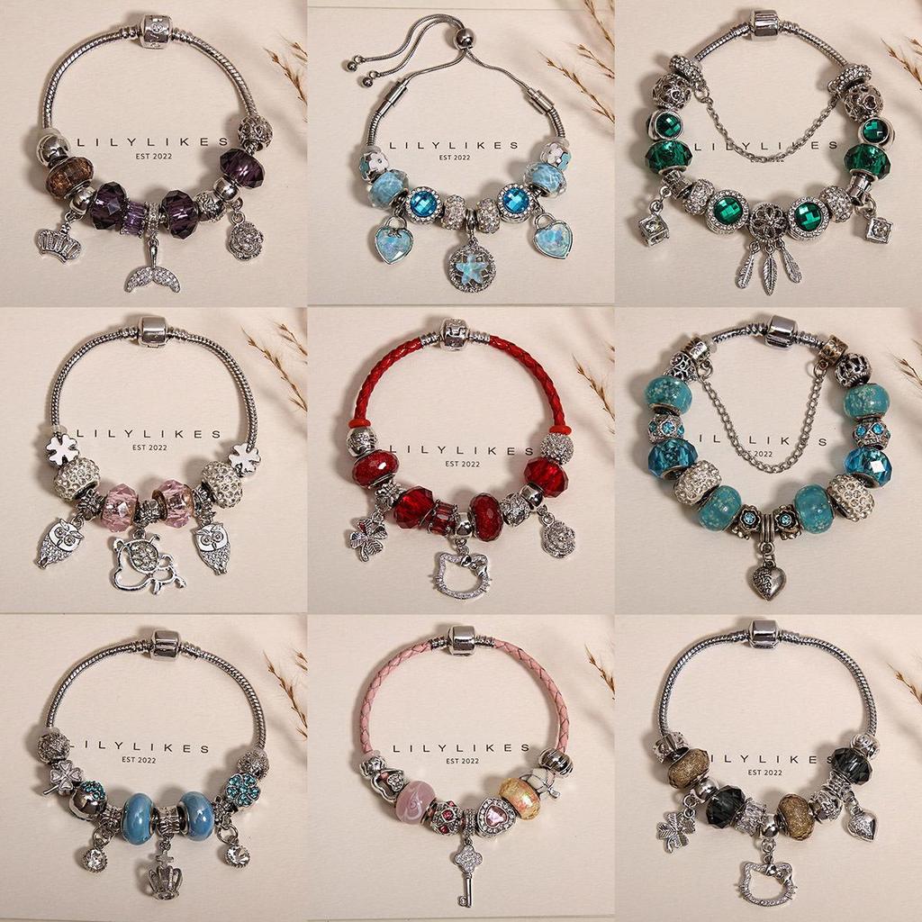 Elegant Women's Bracelet – Luxury Retro Beaded Design with Panjia Style for a High-End, Exquisite Feel.
