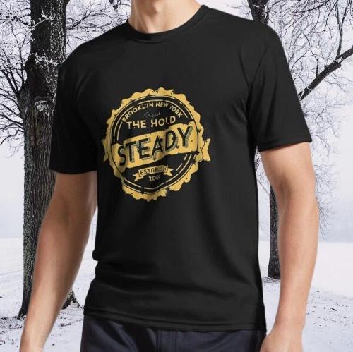 

Hold Steady Active T-Shirt Logo TEE T-Shirt Funny Size S to 5XL S