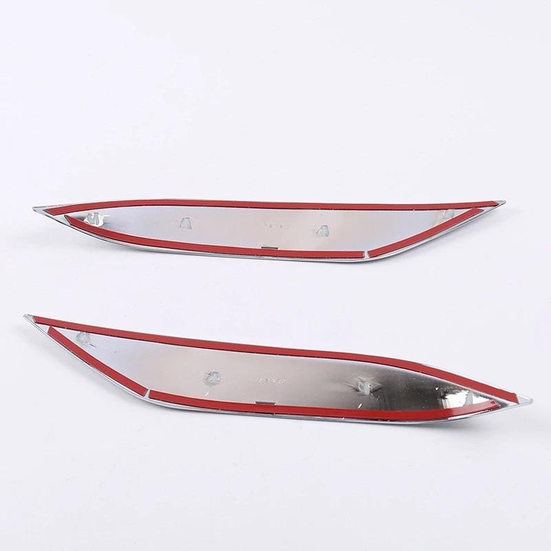 For Toyota Land Cruiser Prado 150 Fj150 2014 2015 2016 2017 ABS Chrome Front Headlight Lamp Strips Cover Trims Car Accessories