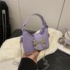 Niche bow handbag 2025 new spring and summer trend sweet and cool mini lipstick chain bag crossbody small bag women