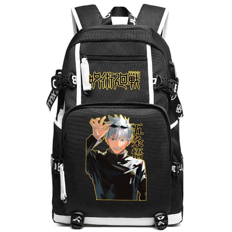 Bag Anime Peripheral Five Wushu Second Dimensional Backpack for Junior High School Students and Elementary School Students Large Capacity Backpack