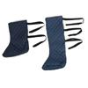 Warm Leg Cast Sleeve Washable Soft Elastic Leg Foot Cast Sock Protector with Adjustable Strap