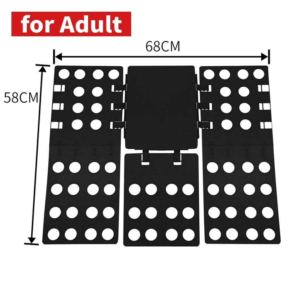 Perforated Board Clothes Shirts Bender Plastic Folding Board T Shirts Folder Board for Closet Cabinet Organizer Bathroom Storage