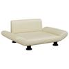 VidaXL Dog Bed Cream 70x45x28 Cm Faux Leather 172002