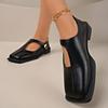 Fashion Women's Heeled Shoes Mary Janes New Style Comfortable Soft Soled Shoes Fashion Buckle Strap Female Footwear Elegant Single Shoes