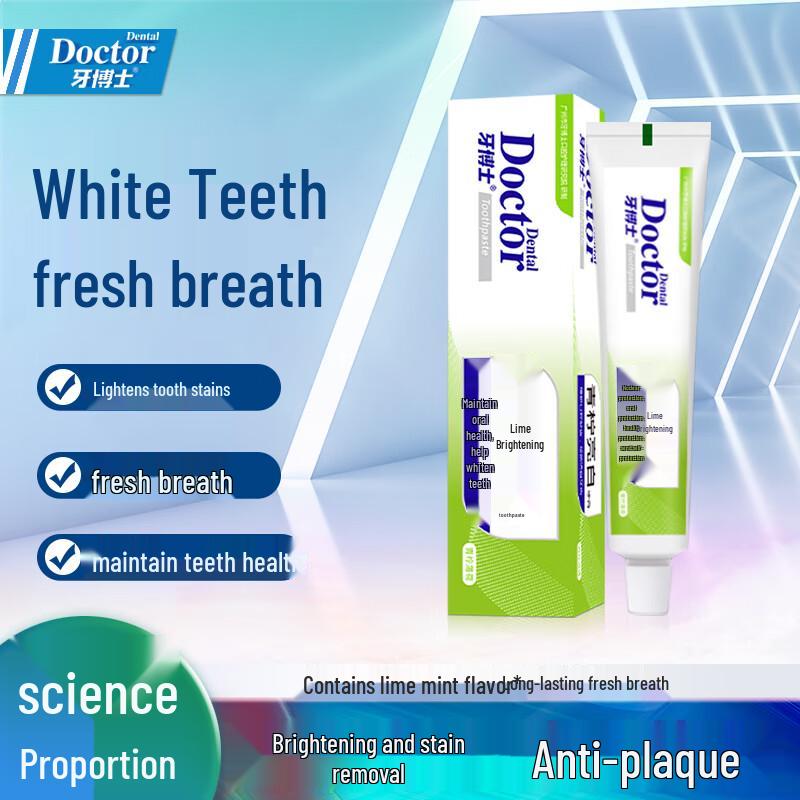 Dr. Teeth Lime Whitening Toothpaste