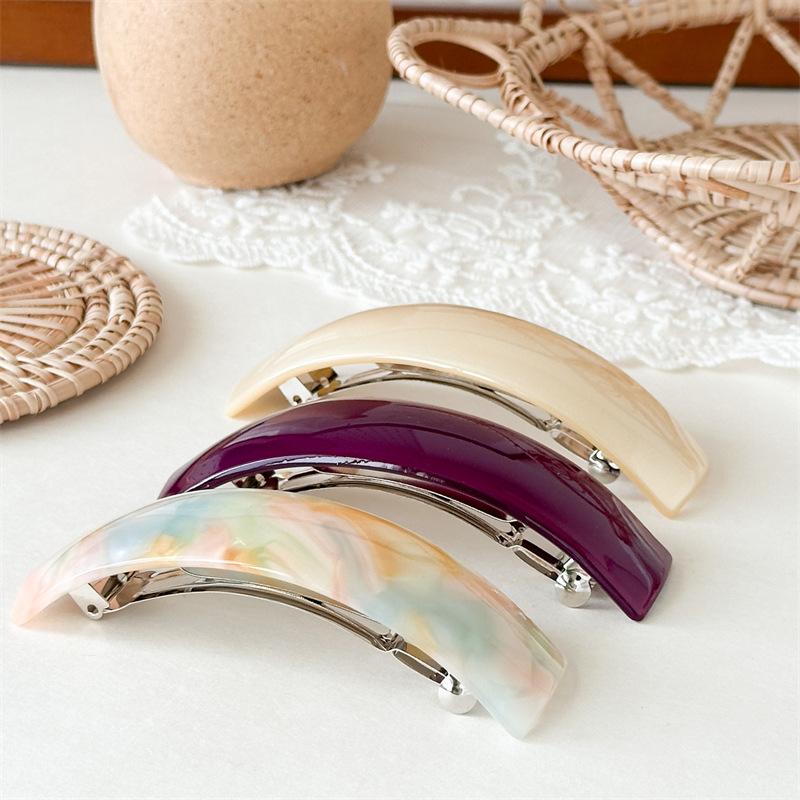 New Large-sized Hairpin Half-up Hairstyle Hair Clips with Spring Clips for The Back of The Head and For The Side Part of The Hair.