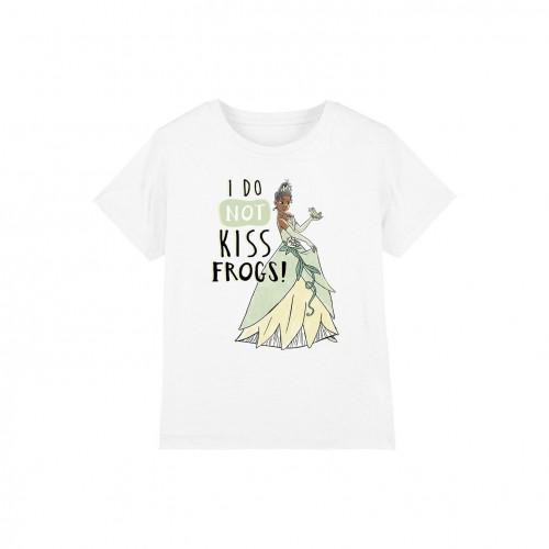 The Princess and the Frog Childrens/Kids Does Not Kiss Frogs Tiana T-Shirt